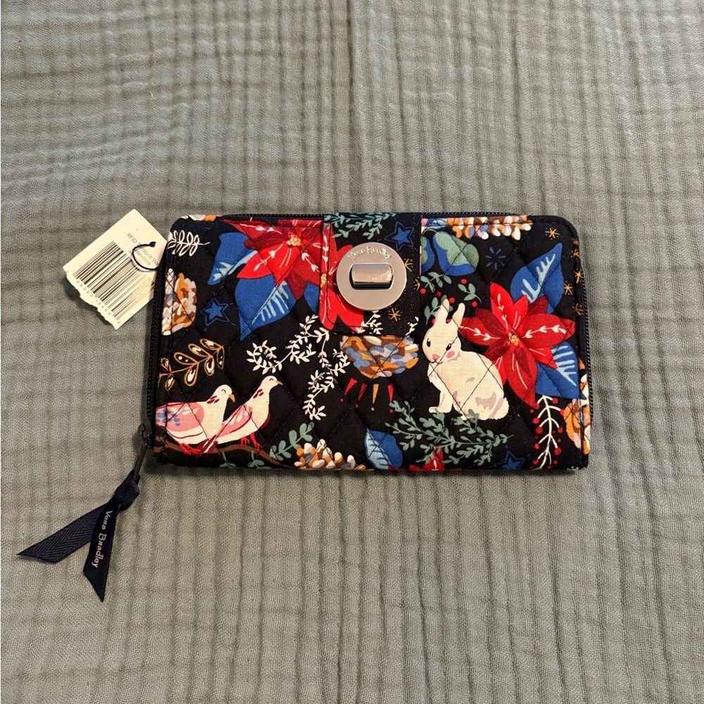 Vera Bradley Multicolor Floral Wallet